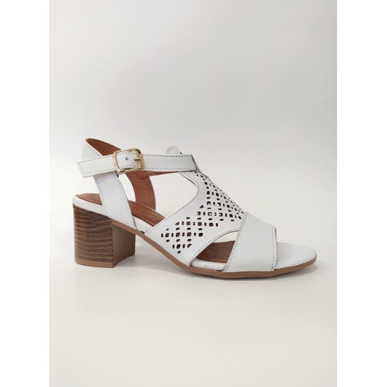 VENÜS 1857209Y KADIN DERİ TOPUKLU SANDALET