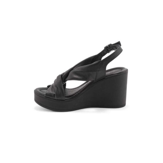 VENÜS 2310803Y DOLGU TOPUK DERİ GENÇ KADIN SANDALET