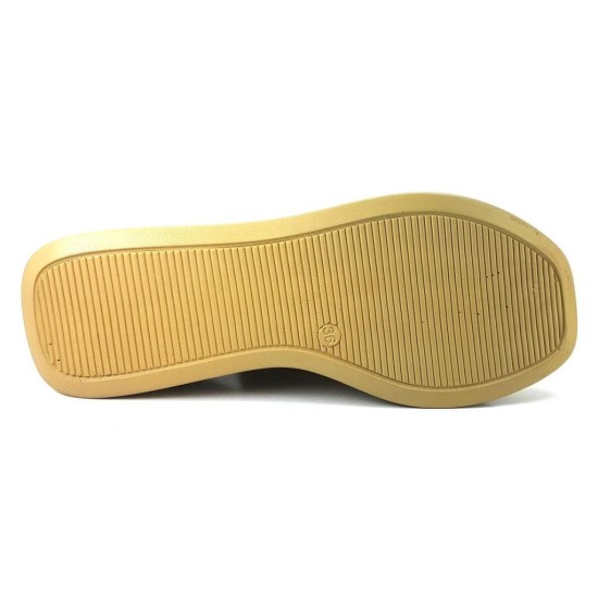 VENÜS 2409302Y DOLGU TOPUK FASHİON DERİ KADIN SANDALET