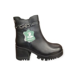 VENÜS 2450902K PLATFORM TOPUK KAYMAZ KÜRKLÜ DERİ KADIN BOT