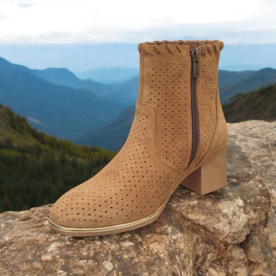 VENÜS 2512750Y TOPUKLU SÜET DERİ KADIN YAZLIK BOT