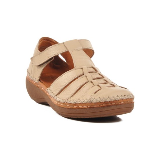 VENÜS 25190247Y SARAÇLI YAZLIK DERİ KADIN  AYAKKABI