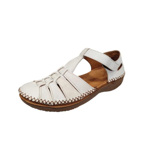 VENÜS 25190247Y SARAÇLI YAZLIK DERİ KADIN  AYAKKABI