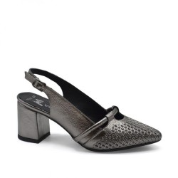 VENÜS 25461035Y AÇIK TOPUK SİVRİ YUMUŞAK DERİ KADIN AYAKKABI